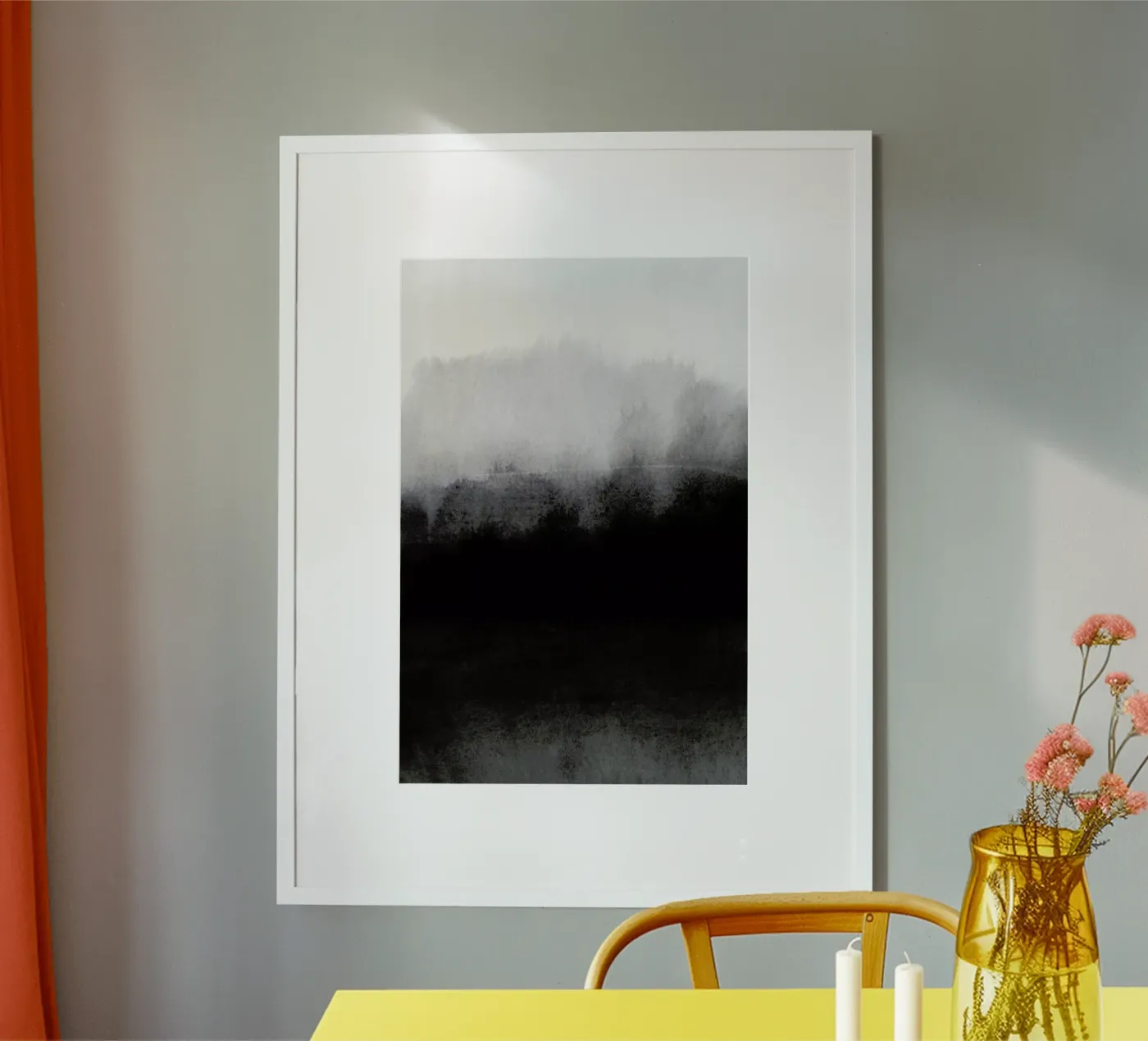 Greyscale Landscape poster by IRIS LEHNHARDT FINE ART