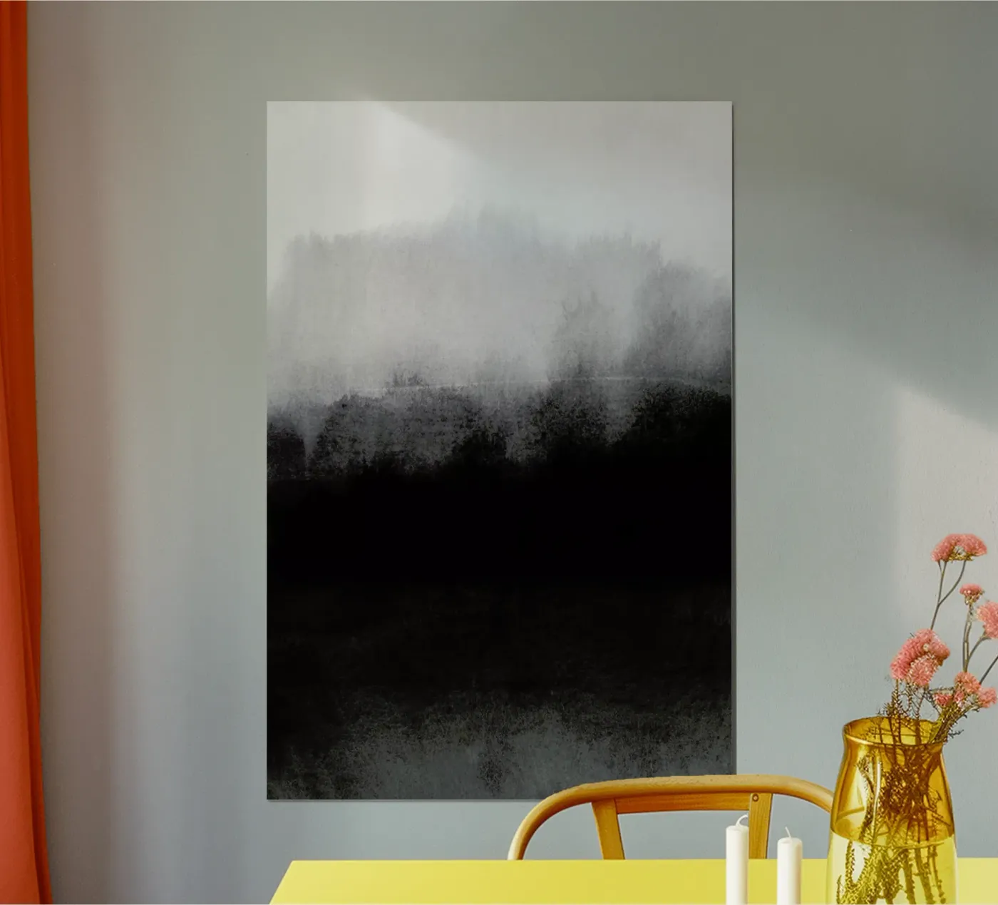 Greyscale Landscape poster by IRIS LEHNHARDT FINE ART