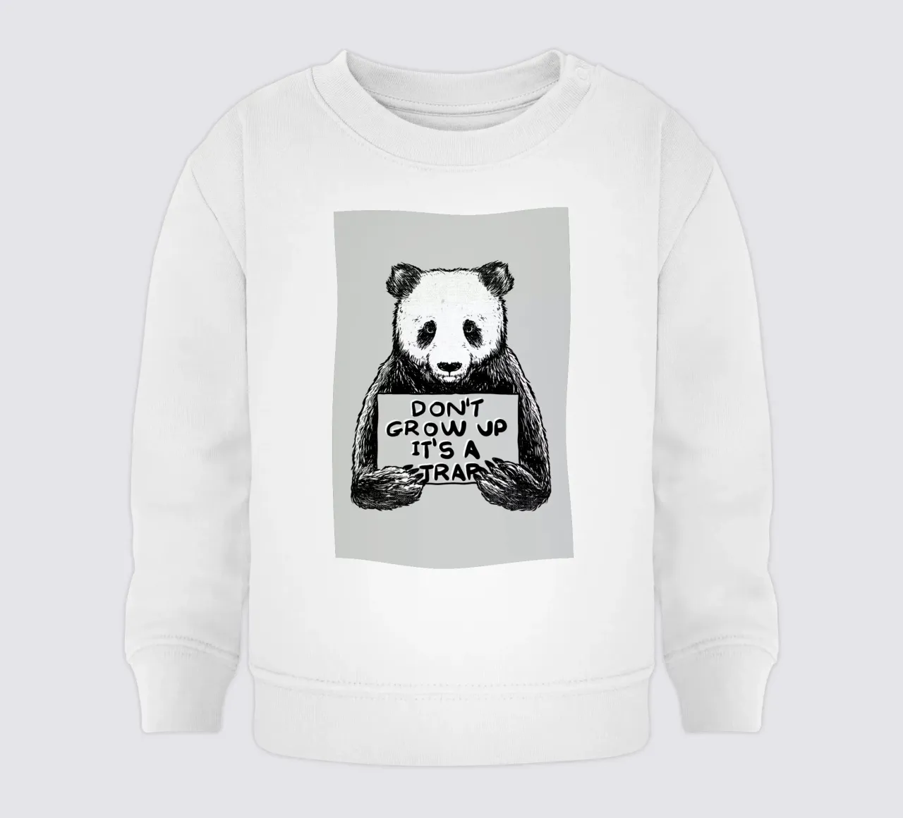 Don't Grow up felpa neonato da Tobe Fonseca