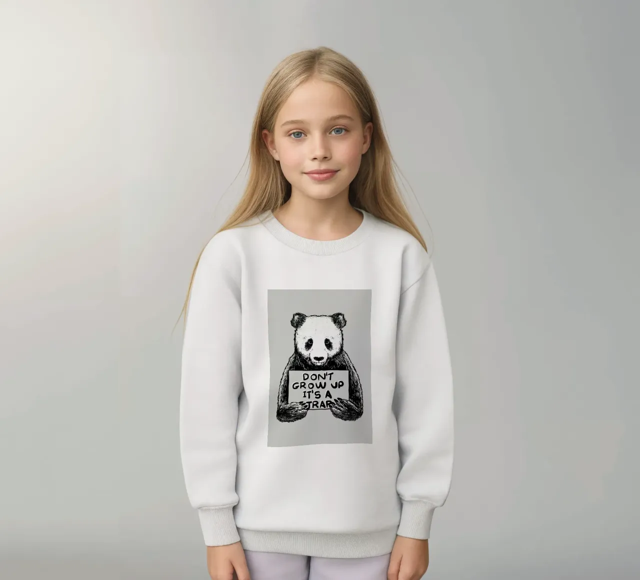 Don't Grow up felpa bambino da Tobe Fonseca