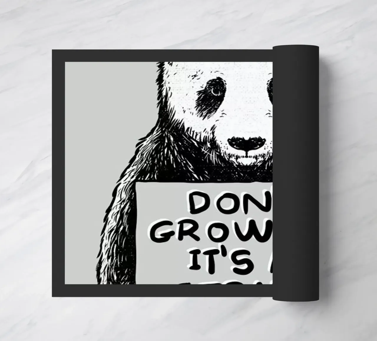 Don't Grow up felpudo de Tobe Fonseca