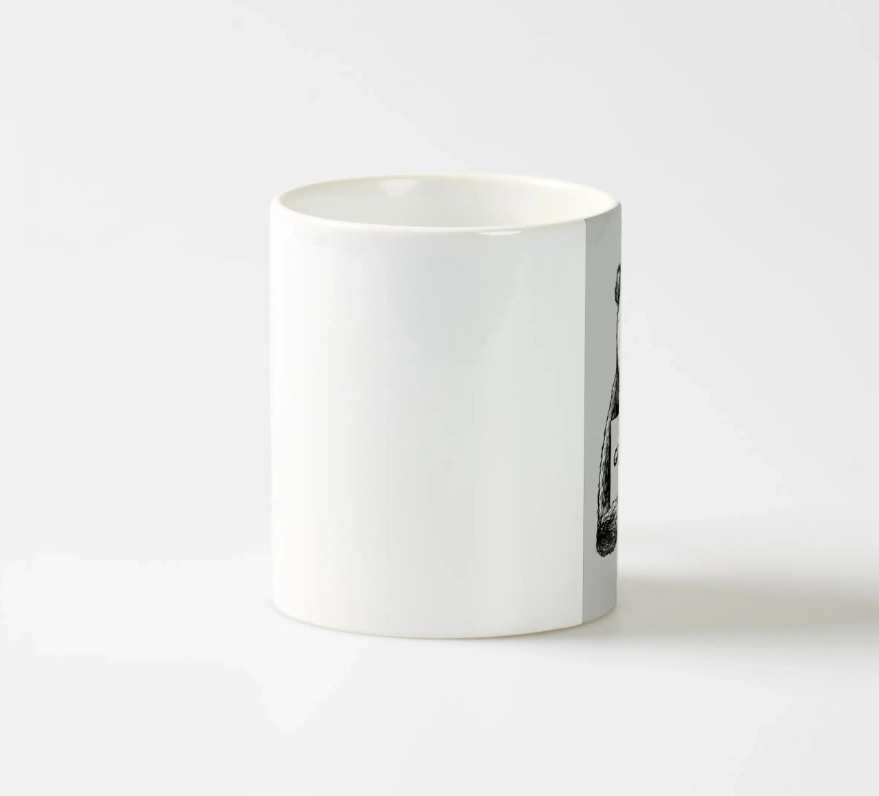 Don't Grow up tazza in ceramica da Tobe Fonseca