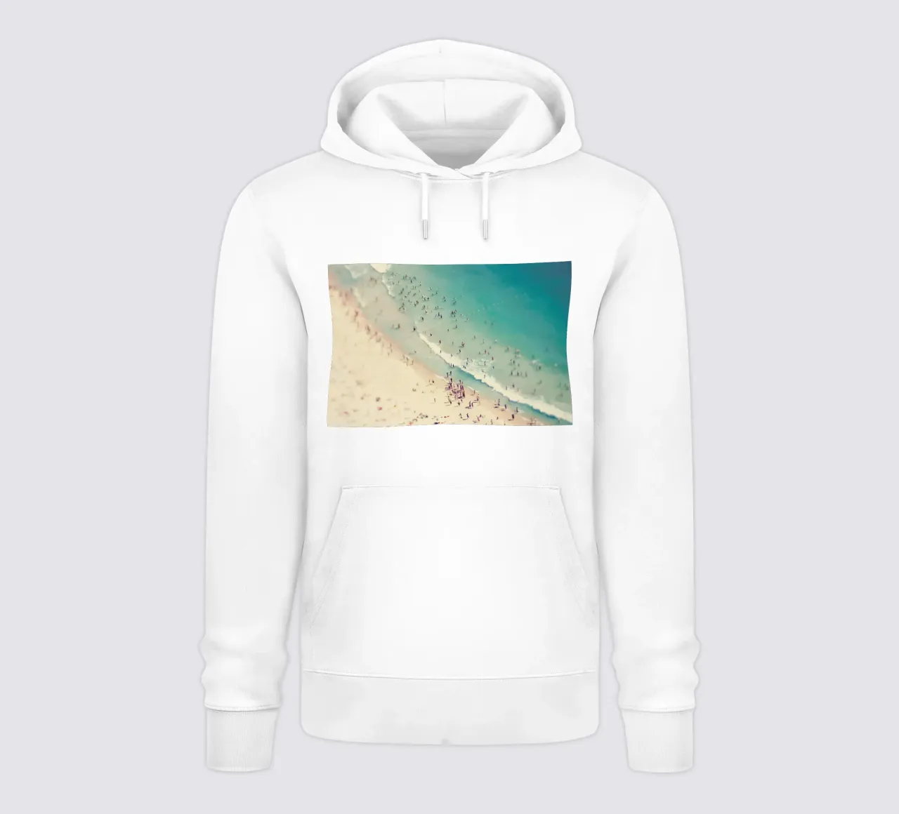 Beach Summer felpa con cappuccio da Ingrid Beddoes