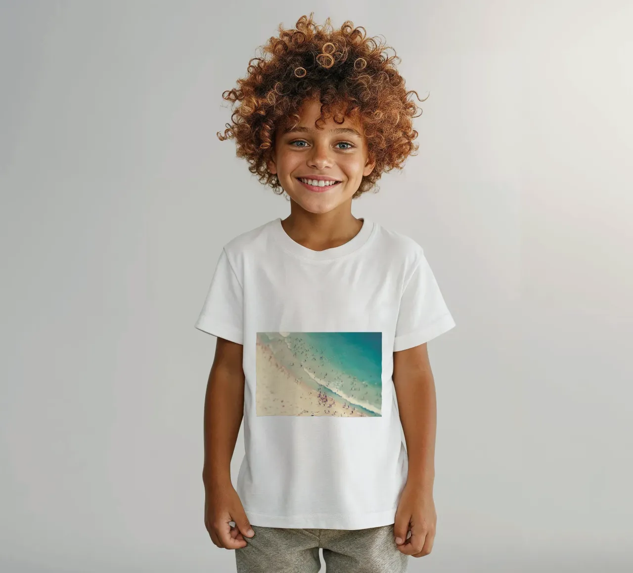 Beach Summer t-shirt bambini da Ingrid Beddoes