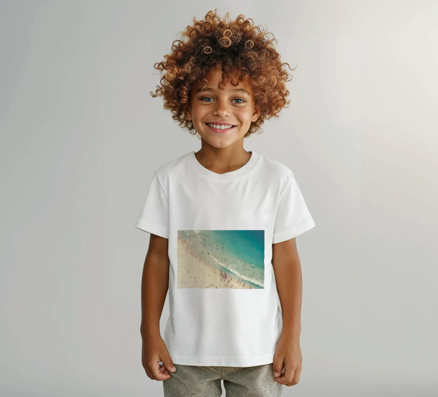 Beach Summer t-shirt bambini da Ingrid Beddoes