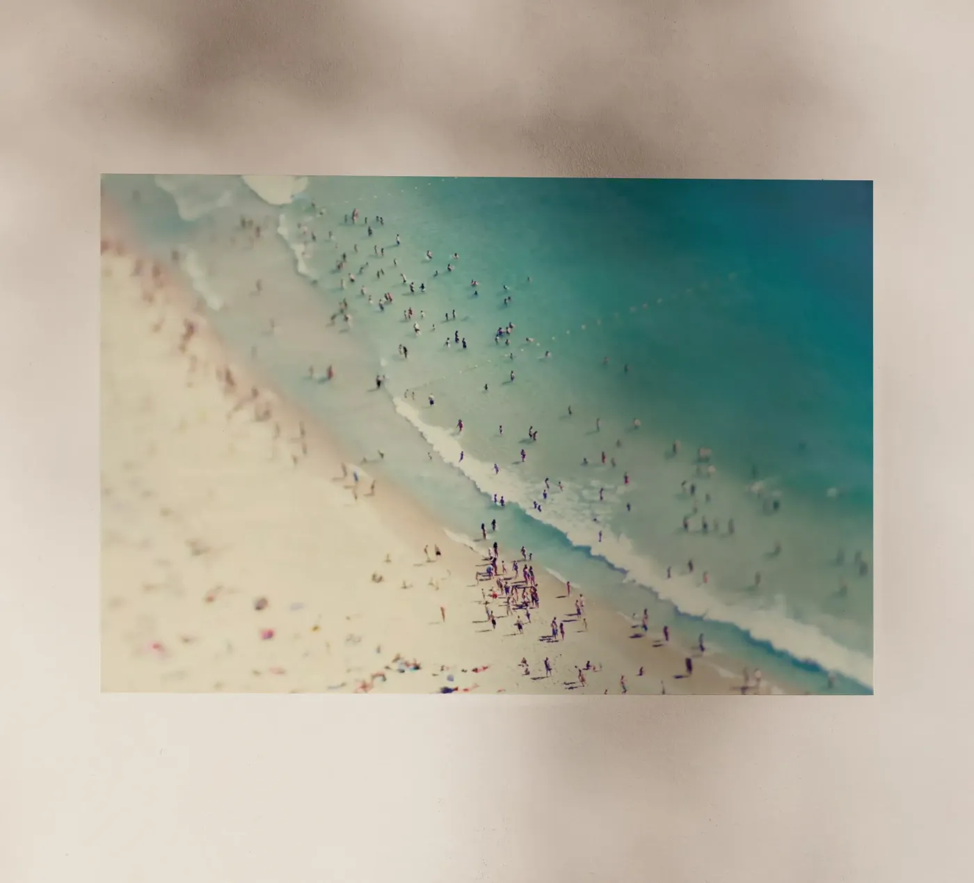 Beach Summer pellicola backlit da Ingrid Beddoes