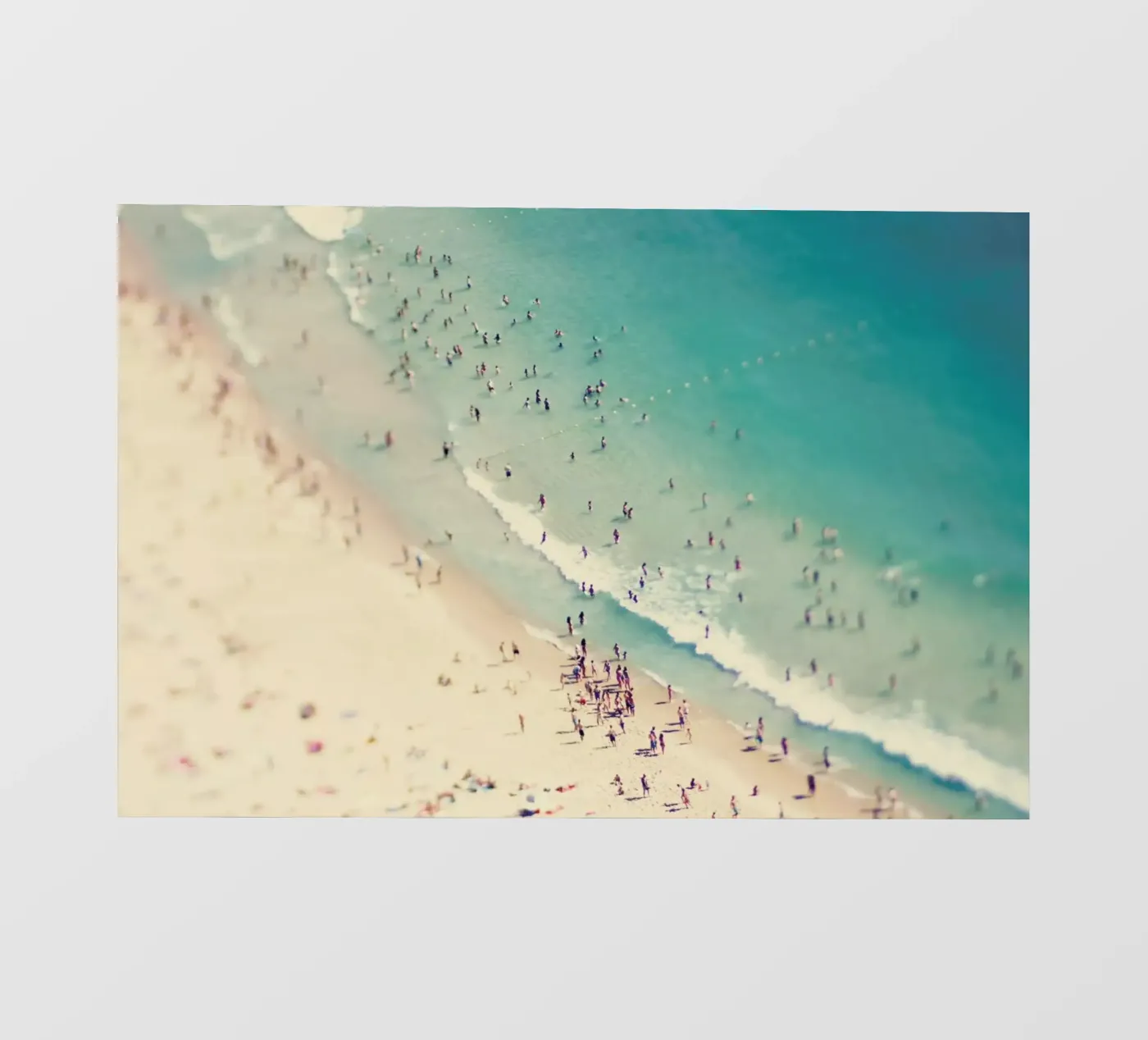 Beach Summer pellicola backlit da Ingrid Beddoes