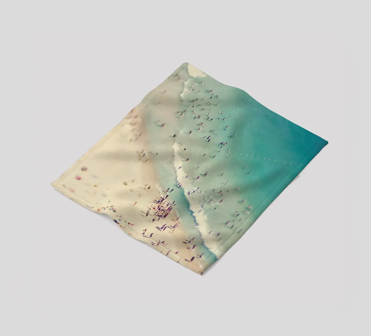 Beach Summer Fleecedecke von Ingrid Beddoes