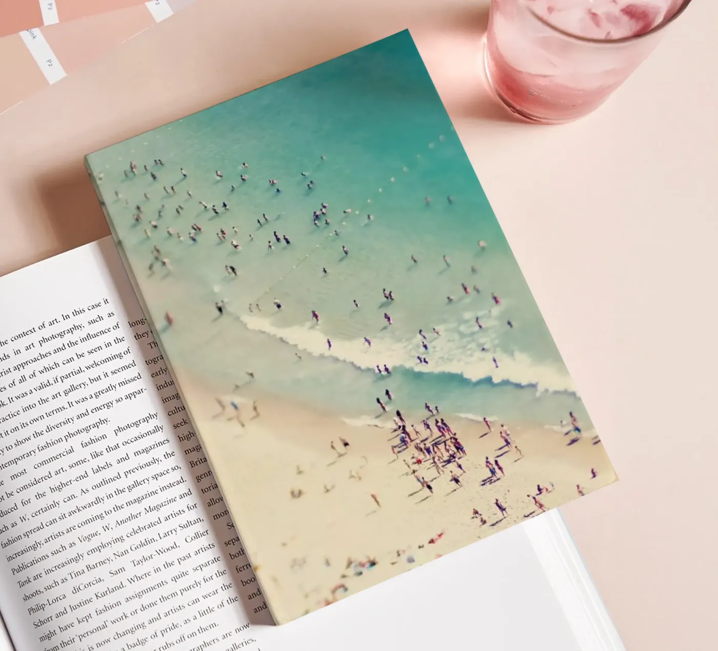 Beach Summer notebook by Ingrid Beddoes