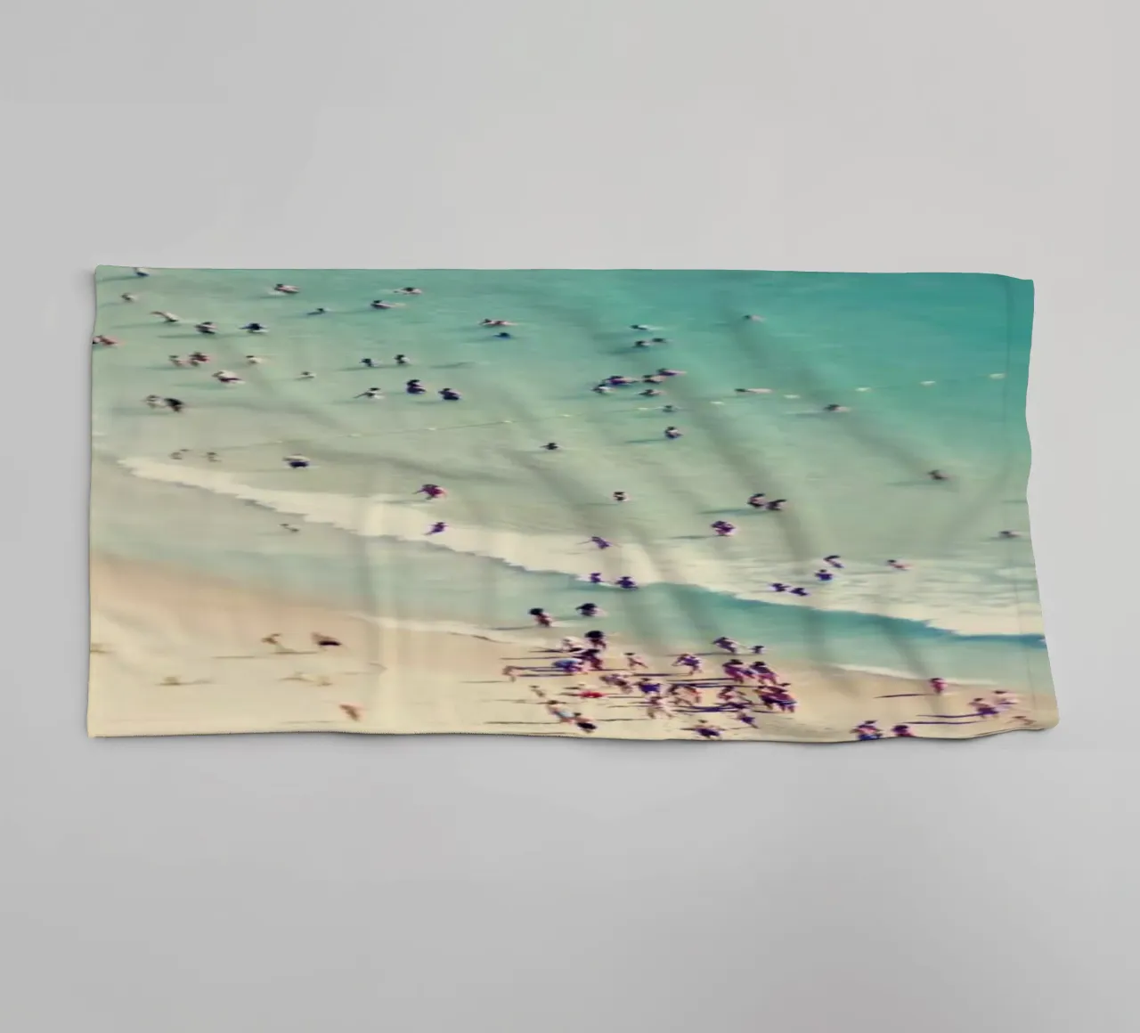 Beach Summer towel by Ingrid Beddoes