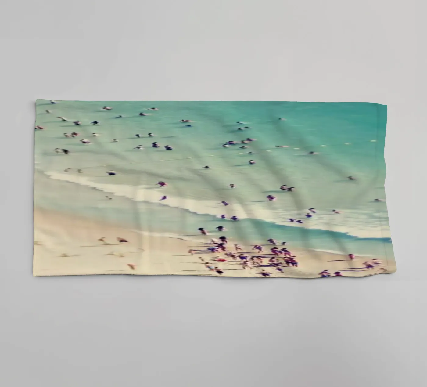 Beach Summer towel by Ingrid Beddoes