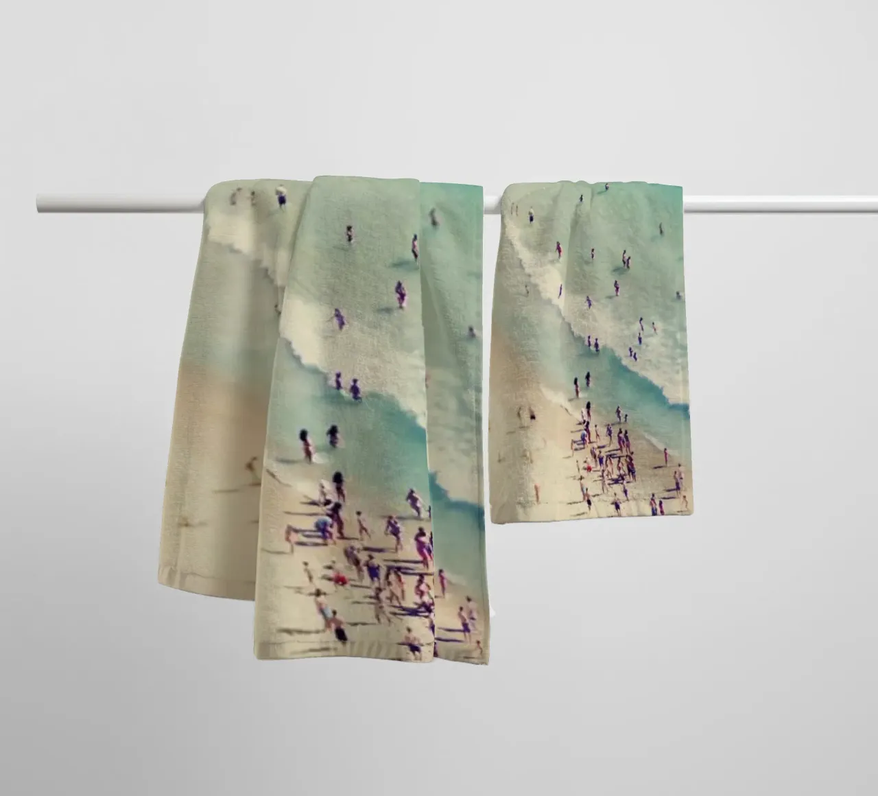 Beach Summer towel by Ingrid Beddoes