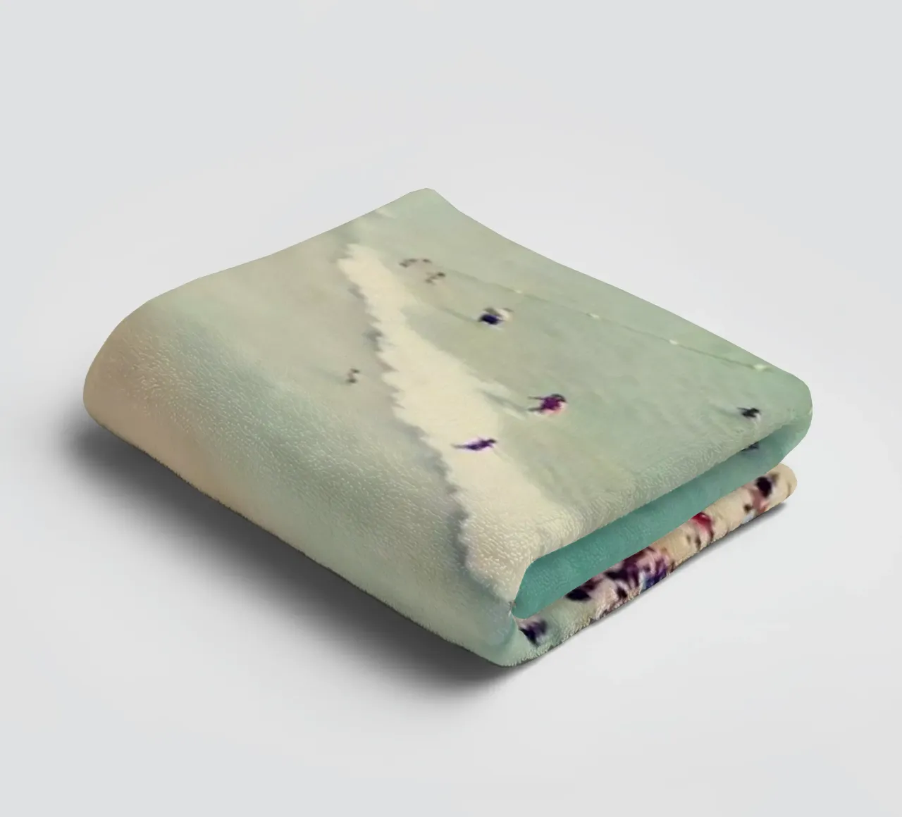 Beach Summer towel by Ingrid Beddoes