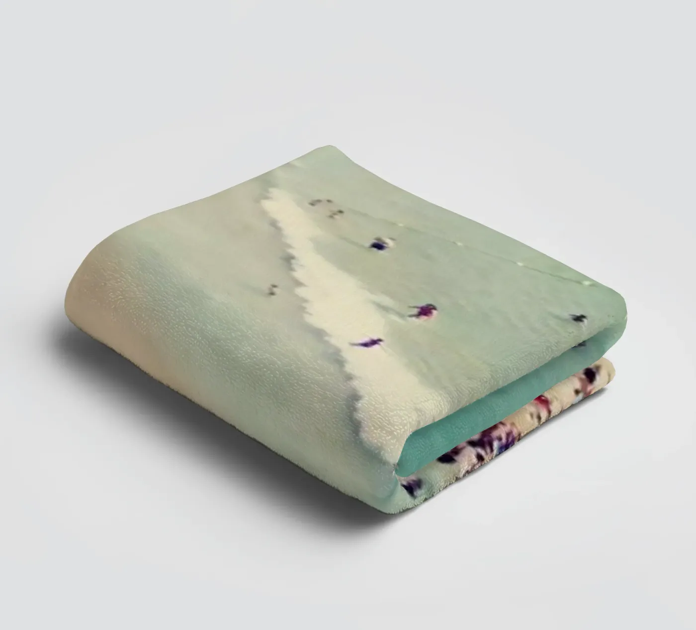 Beach Summer towel by Ingrid Beddoes