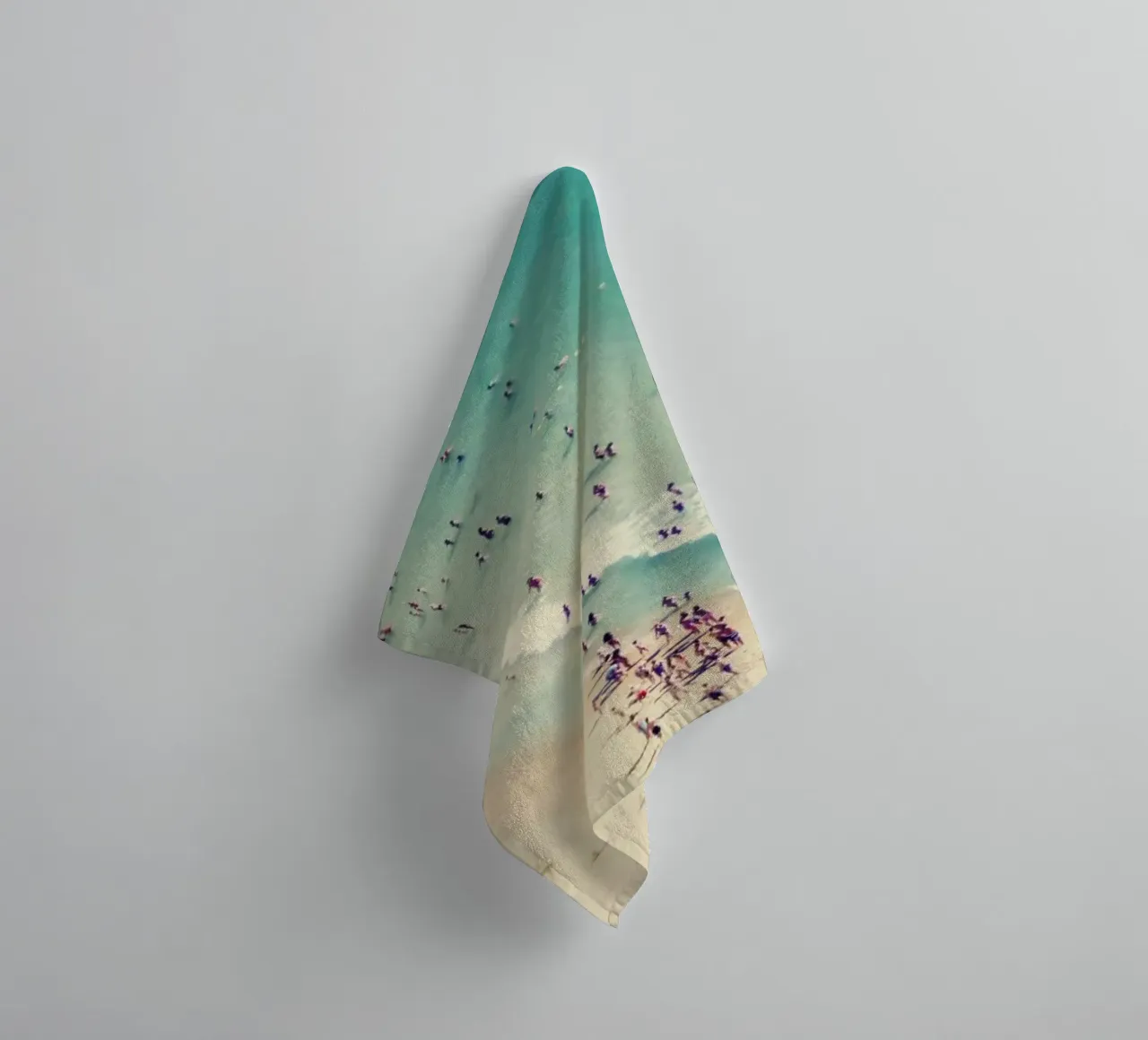 Beach Summer towel by Ingrid Beddoes