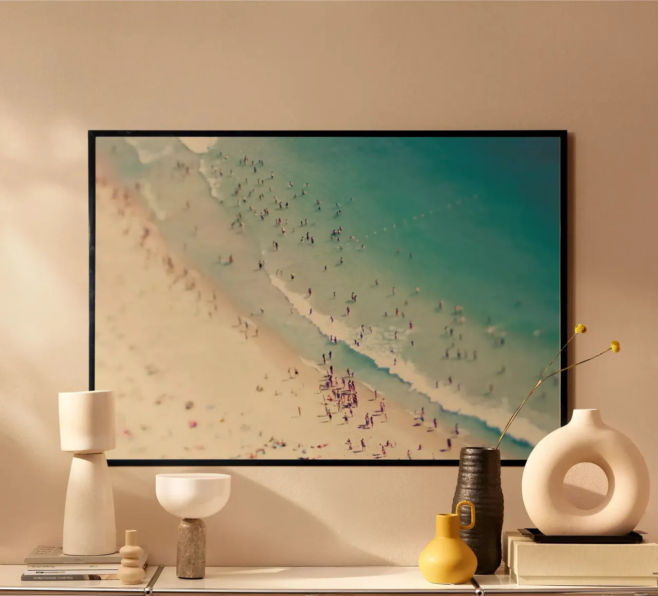 Beach Summer poster da Ingrid Beddoes