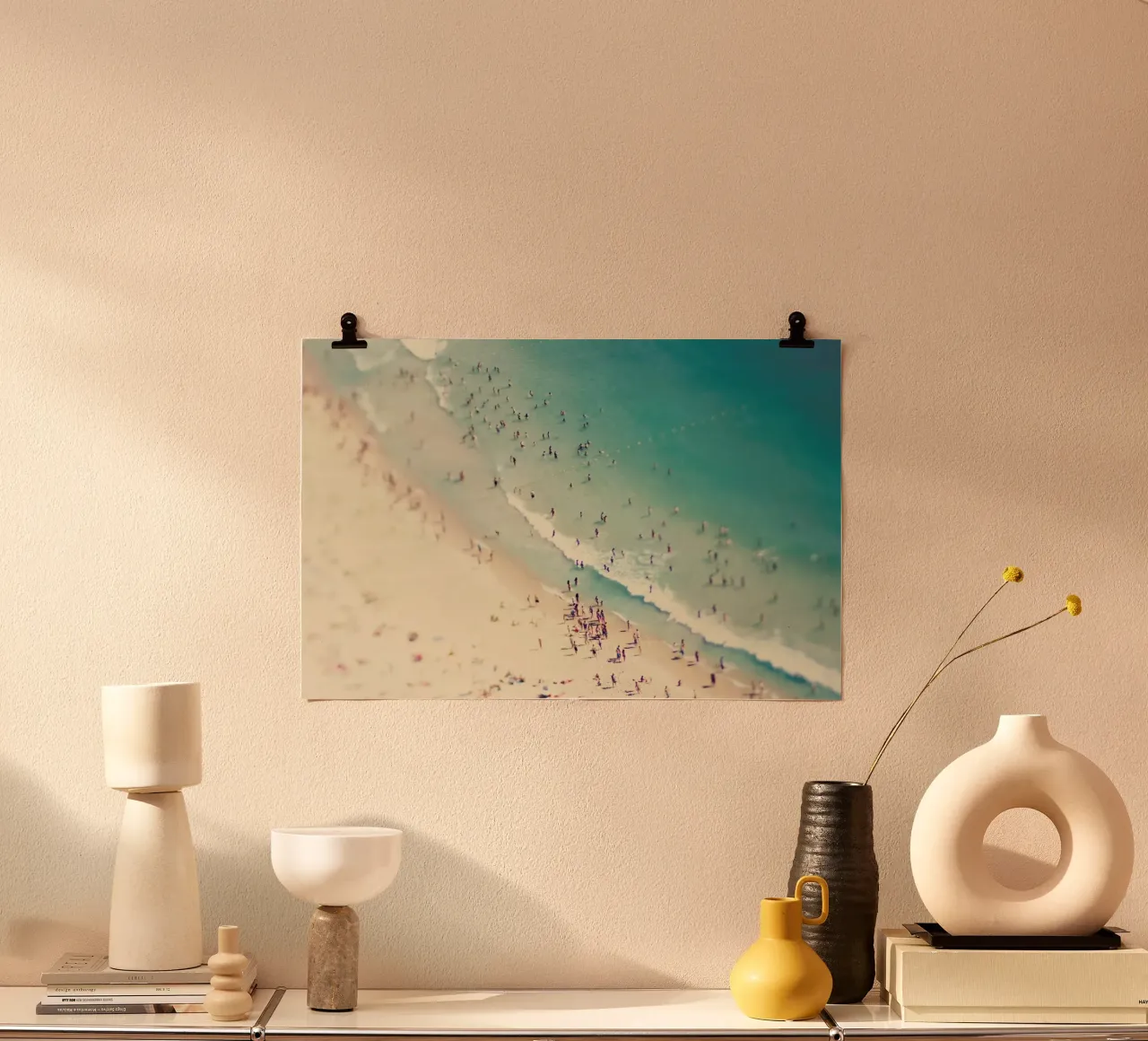 Beach Summer poster da Ingrid Beddoes