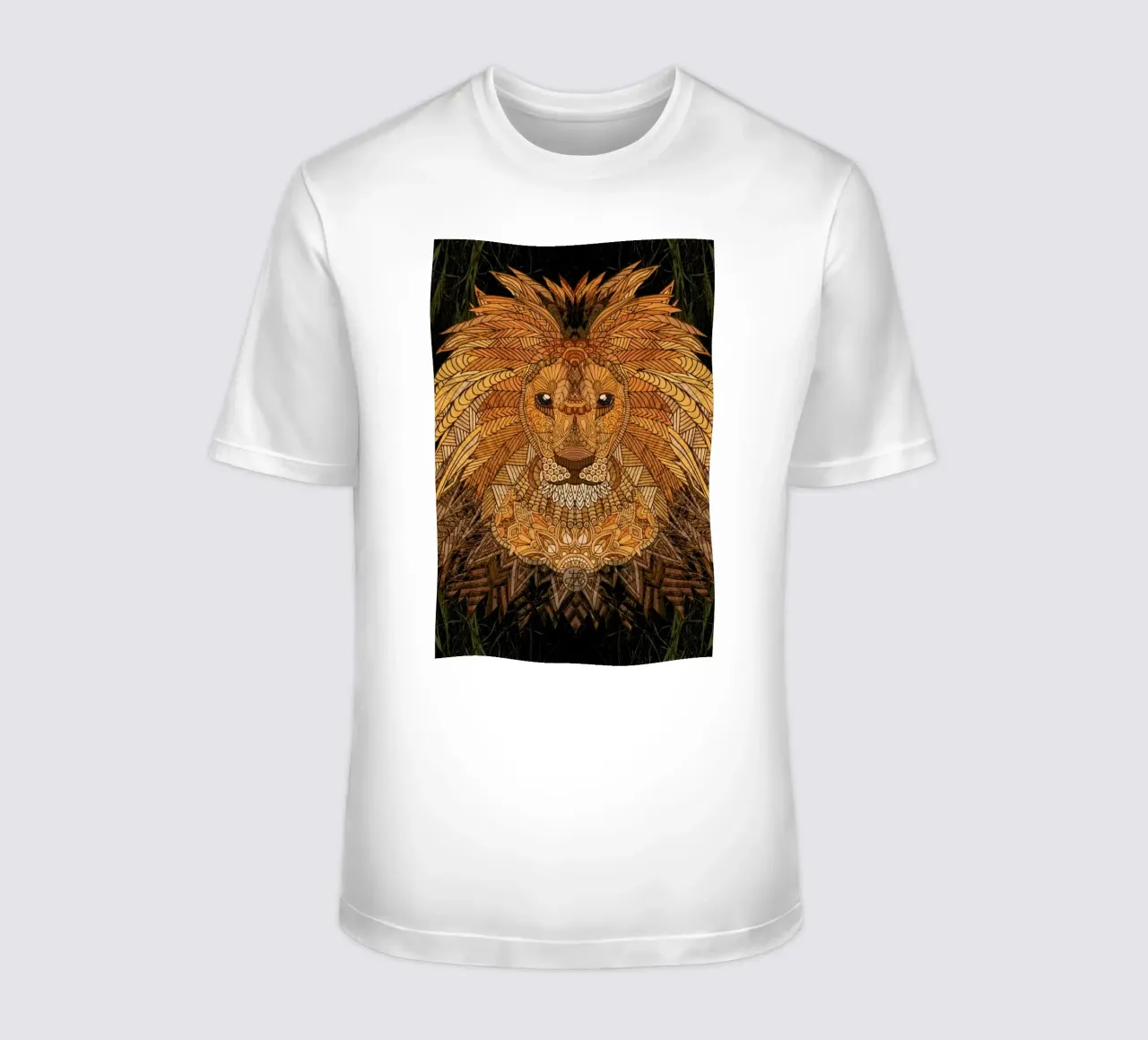 King Lion t-shirt da Angelika Parker