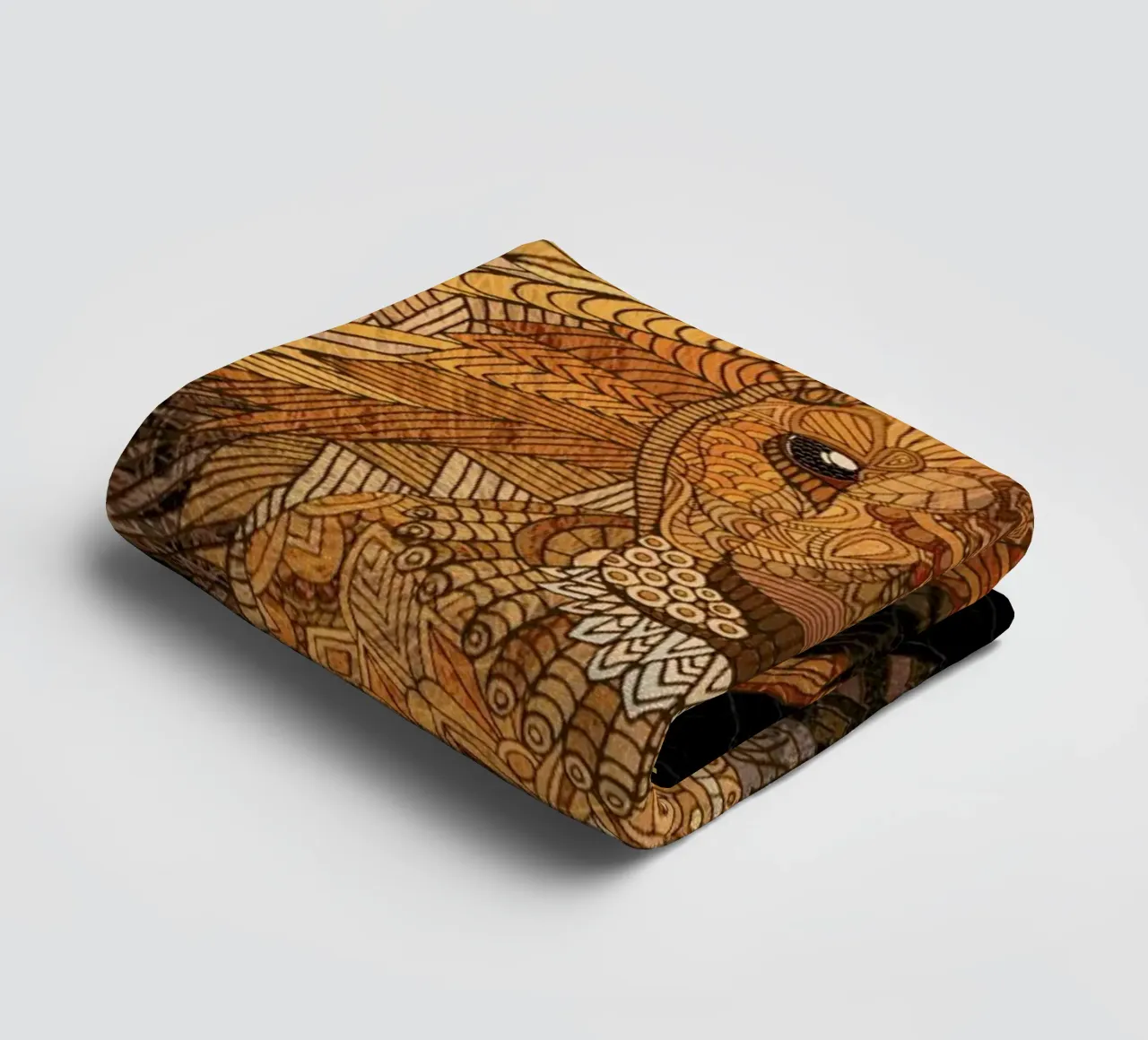 King Lion towel by Angelika Parker