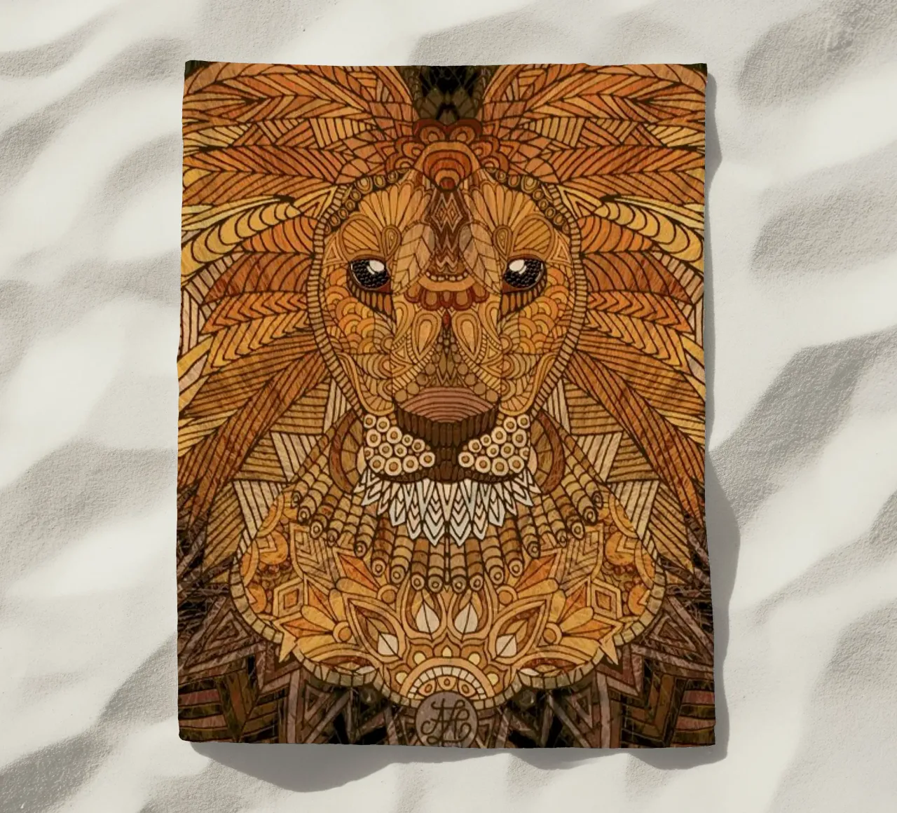 King Lion telo mare da Angelika Parker