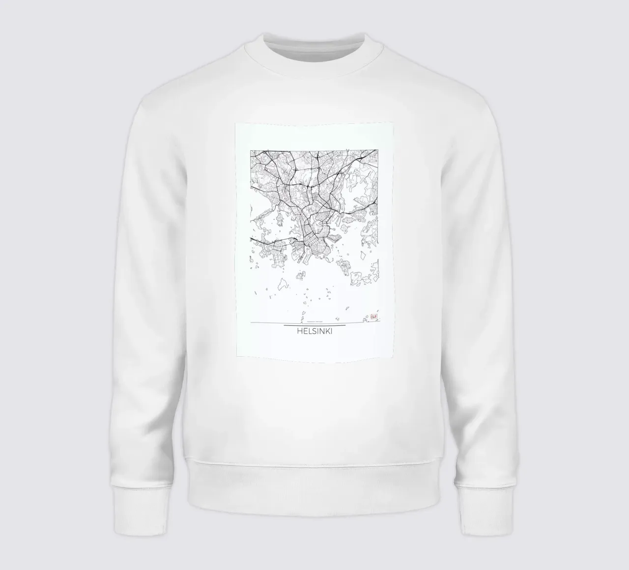 Helsinki Minimal felpa da Hubert Roguski