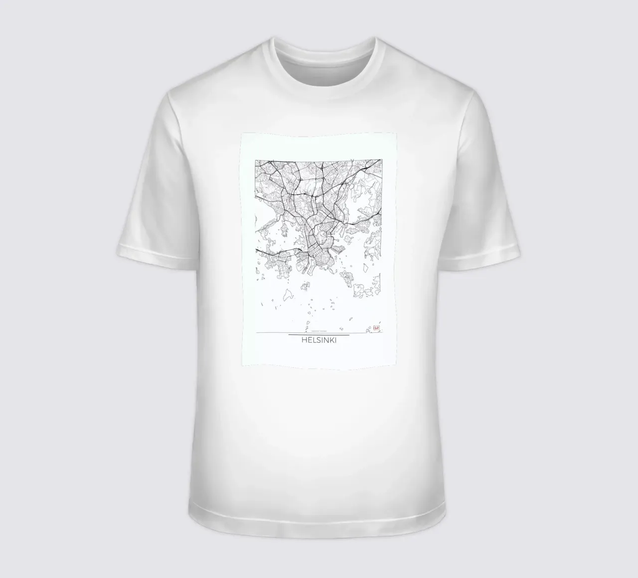 Helsinki Minimal t-shirt da Hubert Roguski