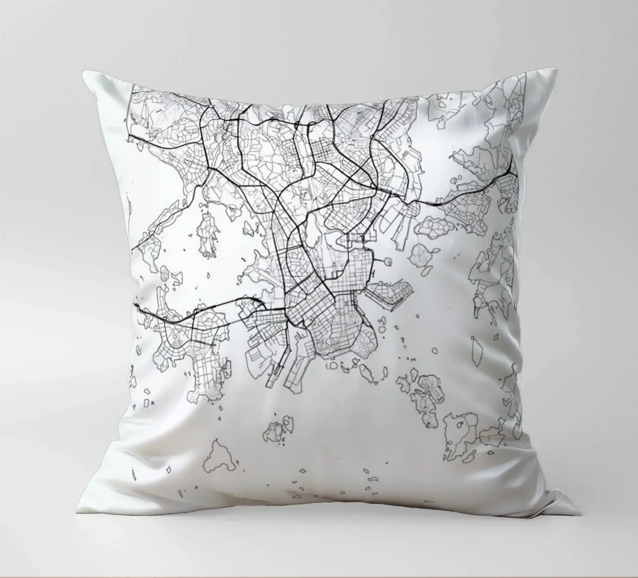 Helsinki Minimal cuscino da Hubert Roguski