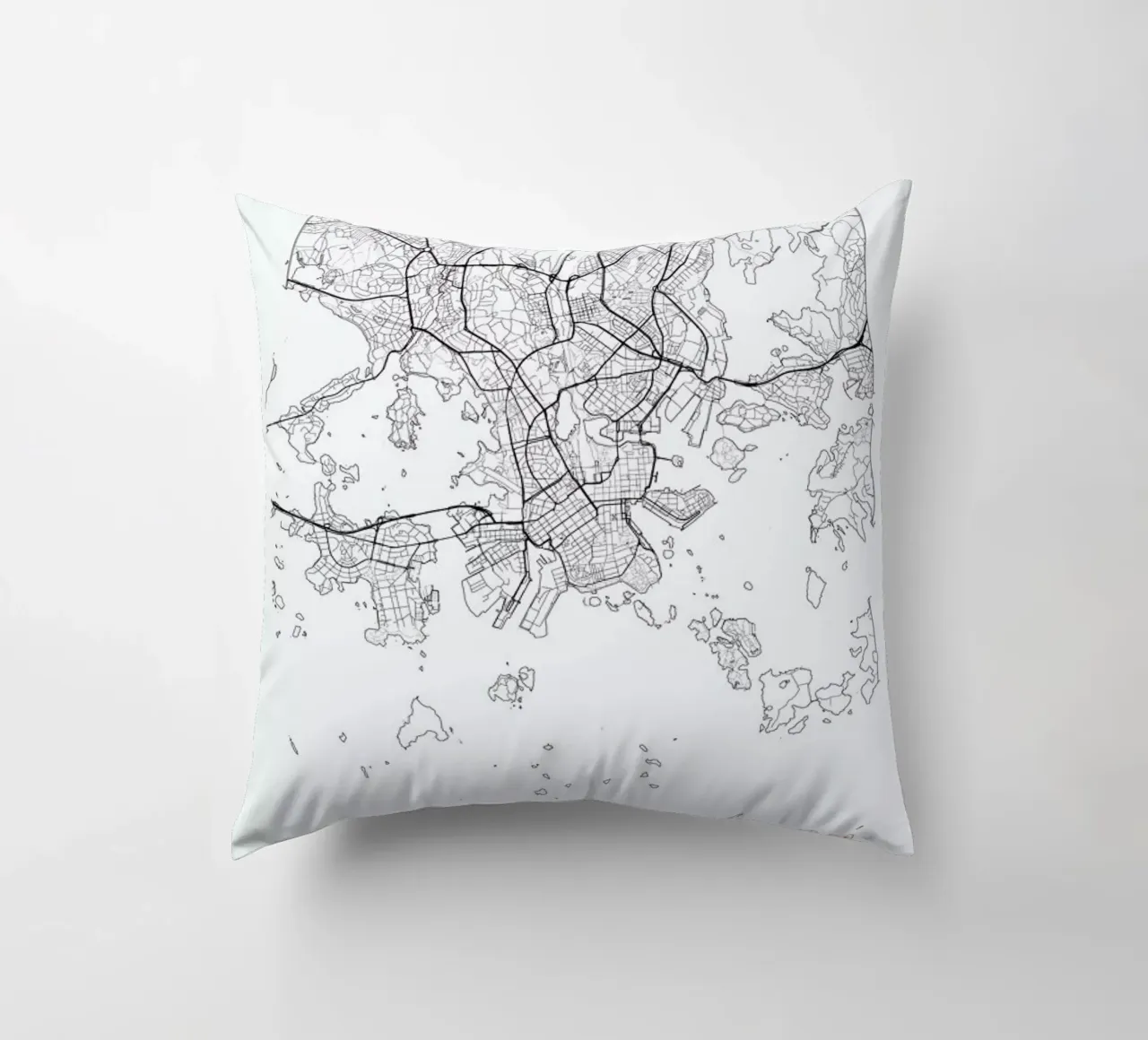 Helsinki Minimal cuscino da Hubert Roguski