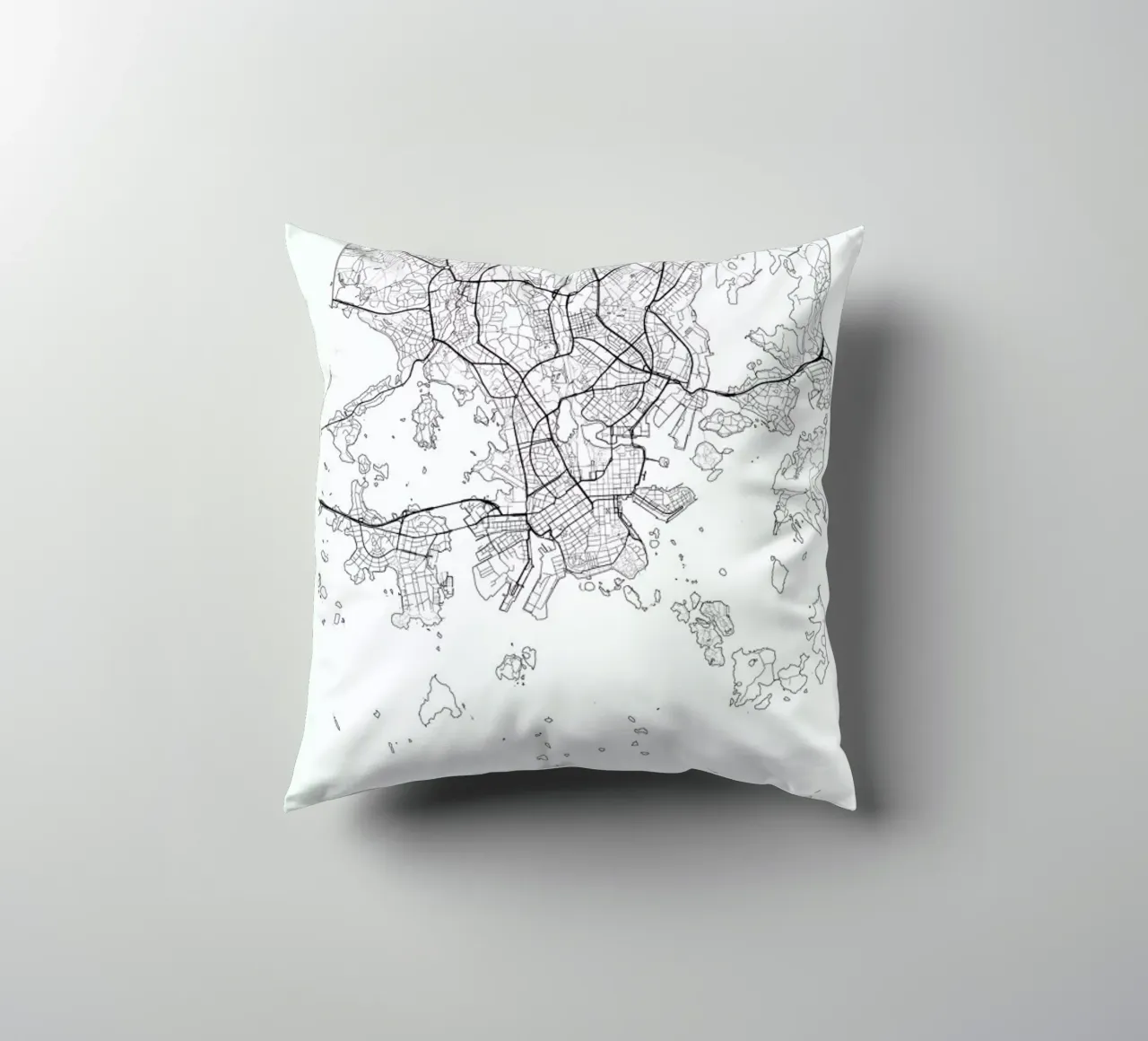 Helsinki Minimal cuscino da Hubert Roguski