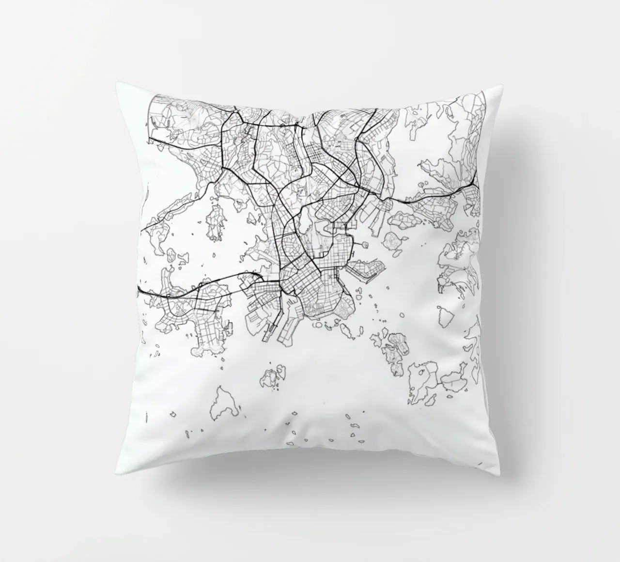 Helsinki Minimal cuscino da Hubert Roguski