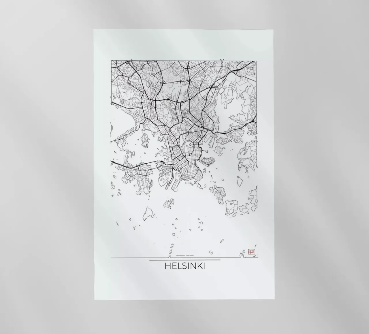 Helsinki Minimal pellicola backlit da Hubert Roguski