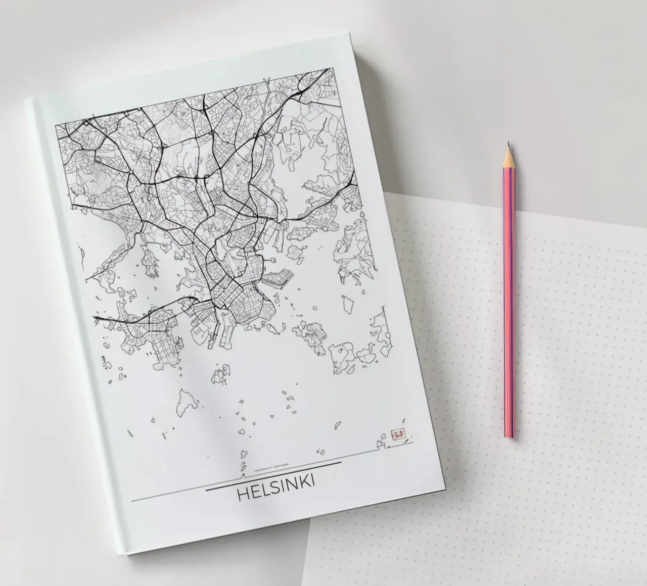 Helsinki Minimal notebook by Hubert Roguski