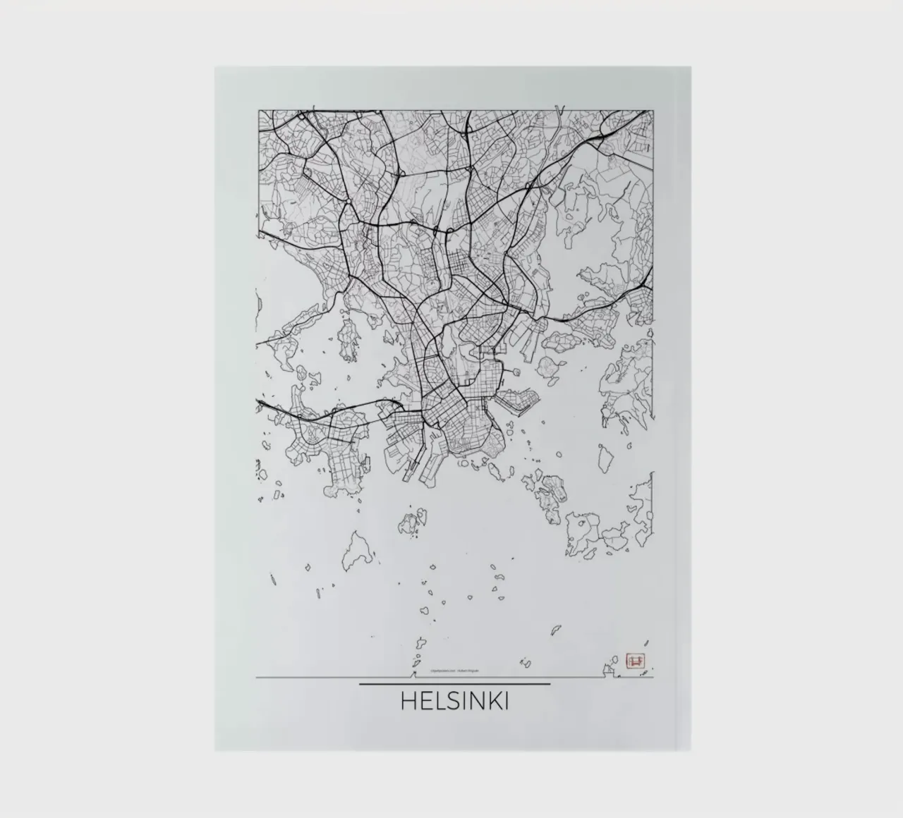 Helsinki Minimal notebook by Hubert Roguski