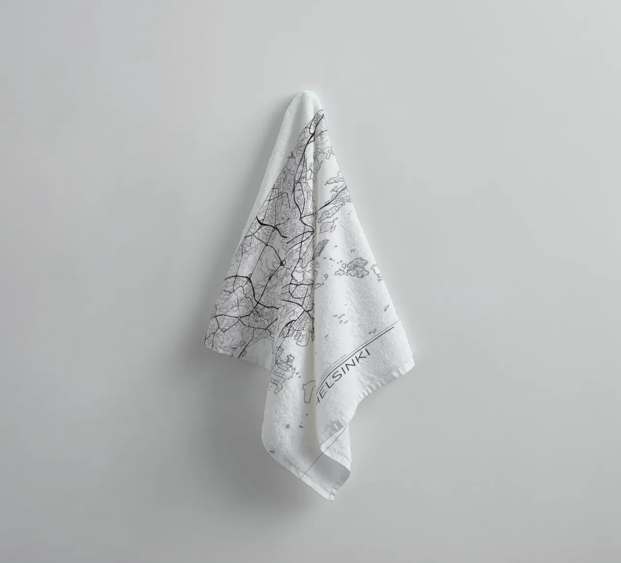 Helsinki Minimal asciugamano da bagno da Hubert Roguski