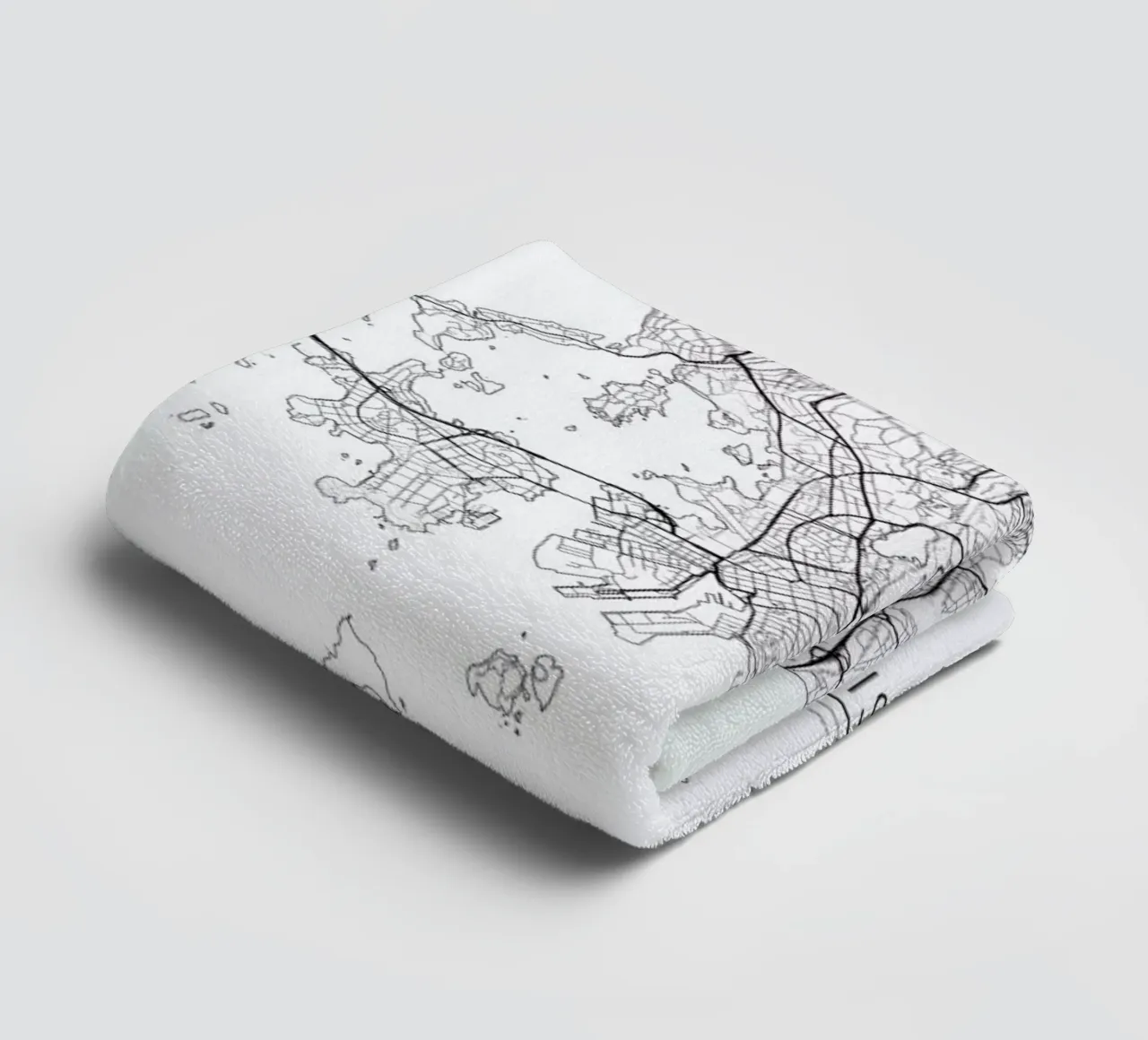 Helsinki Minimal asciugamano da bagno da Hubert Roguski