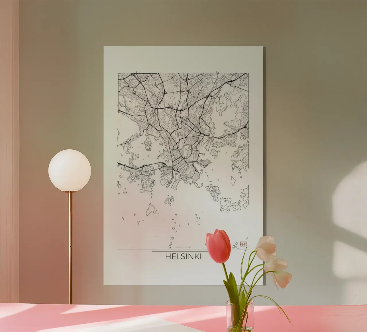 Helsinki Minimal plexiglass da Hubert Roguski