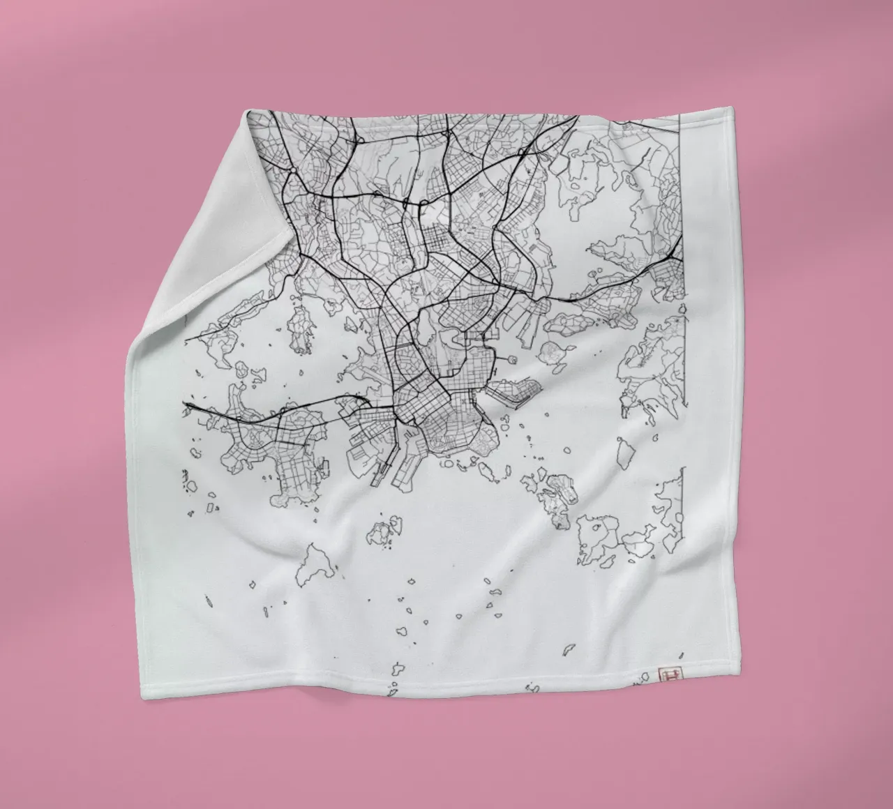 Helsinki Minimal coperta in pile da Hubert Roguski