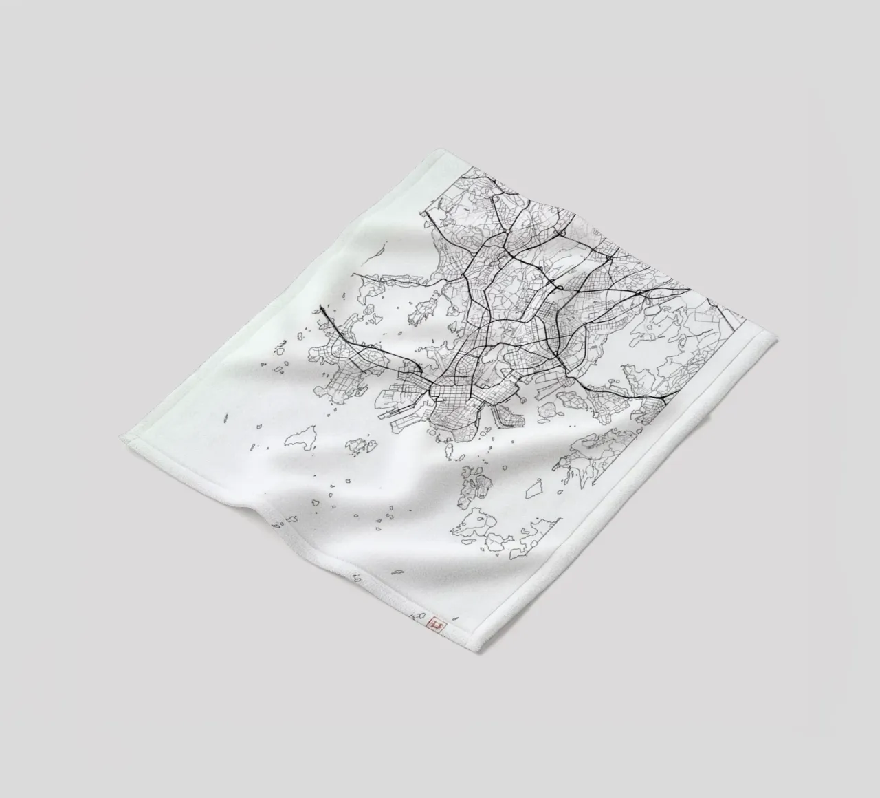 Helsinki Minimal coperta in pile da Hubert Roguski