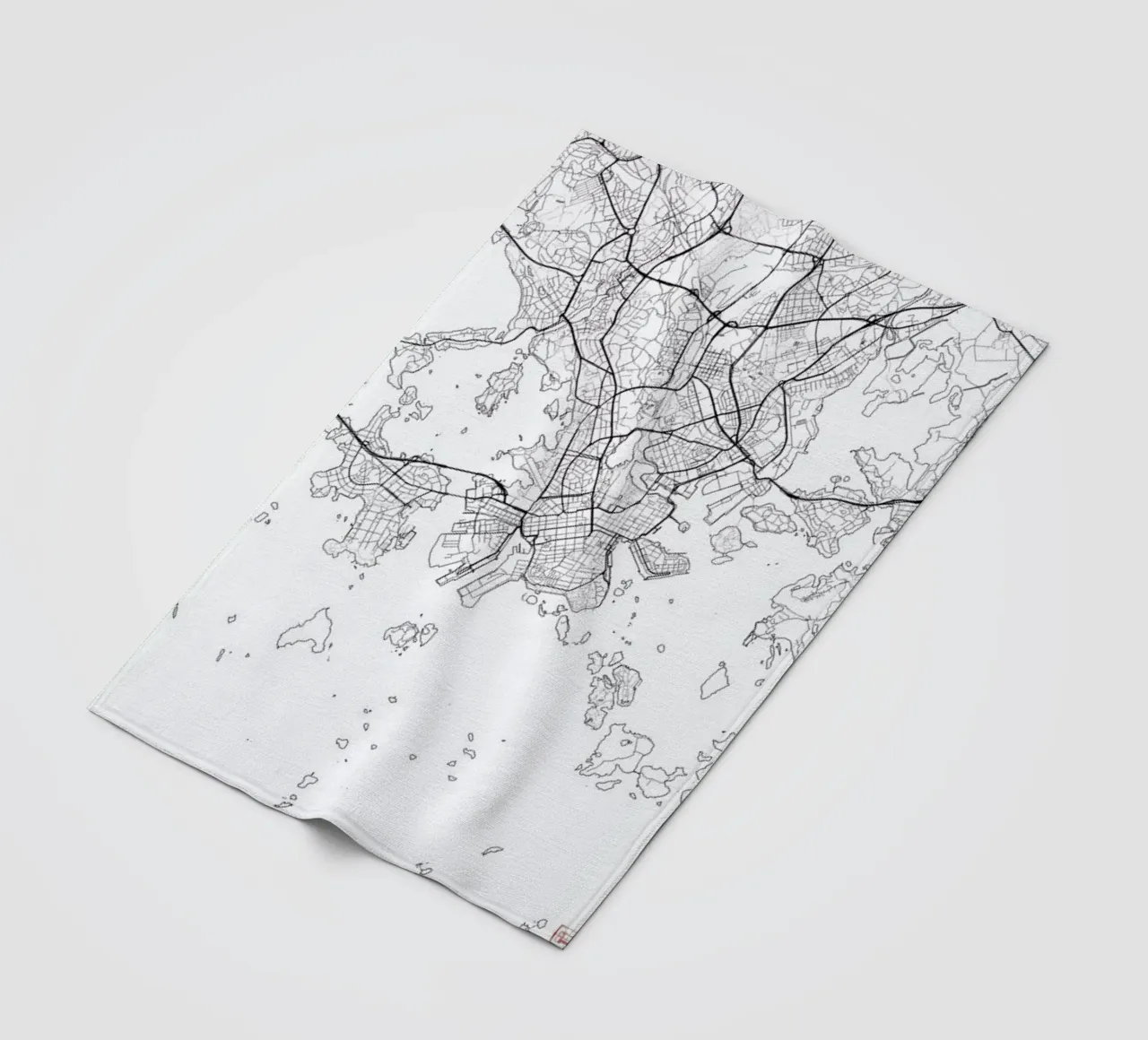 Helsinki Minimal coperta in pile da Hubert Roguski