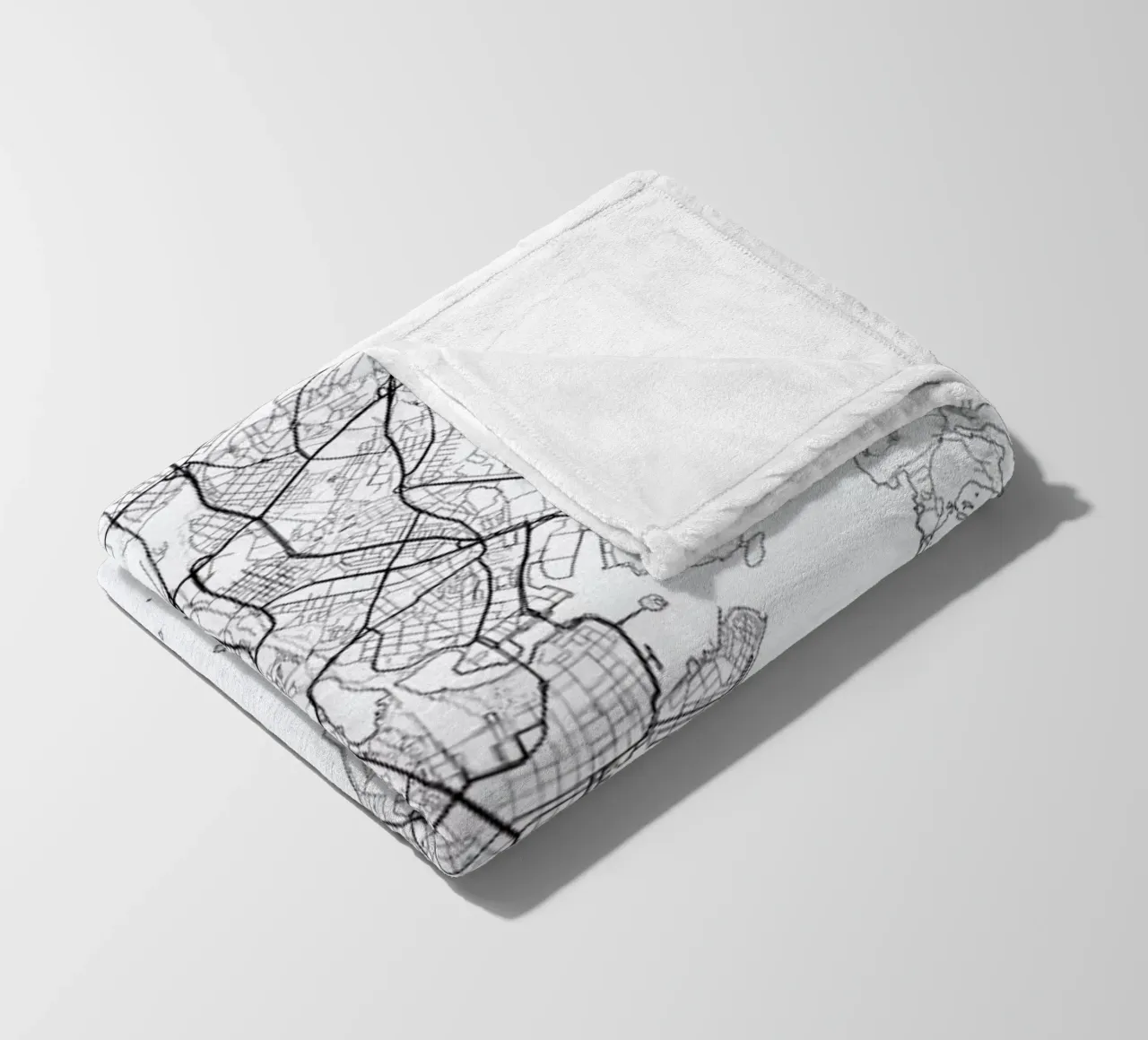 Helsinki Minimal coperta in pile da Hubert Roguski