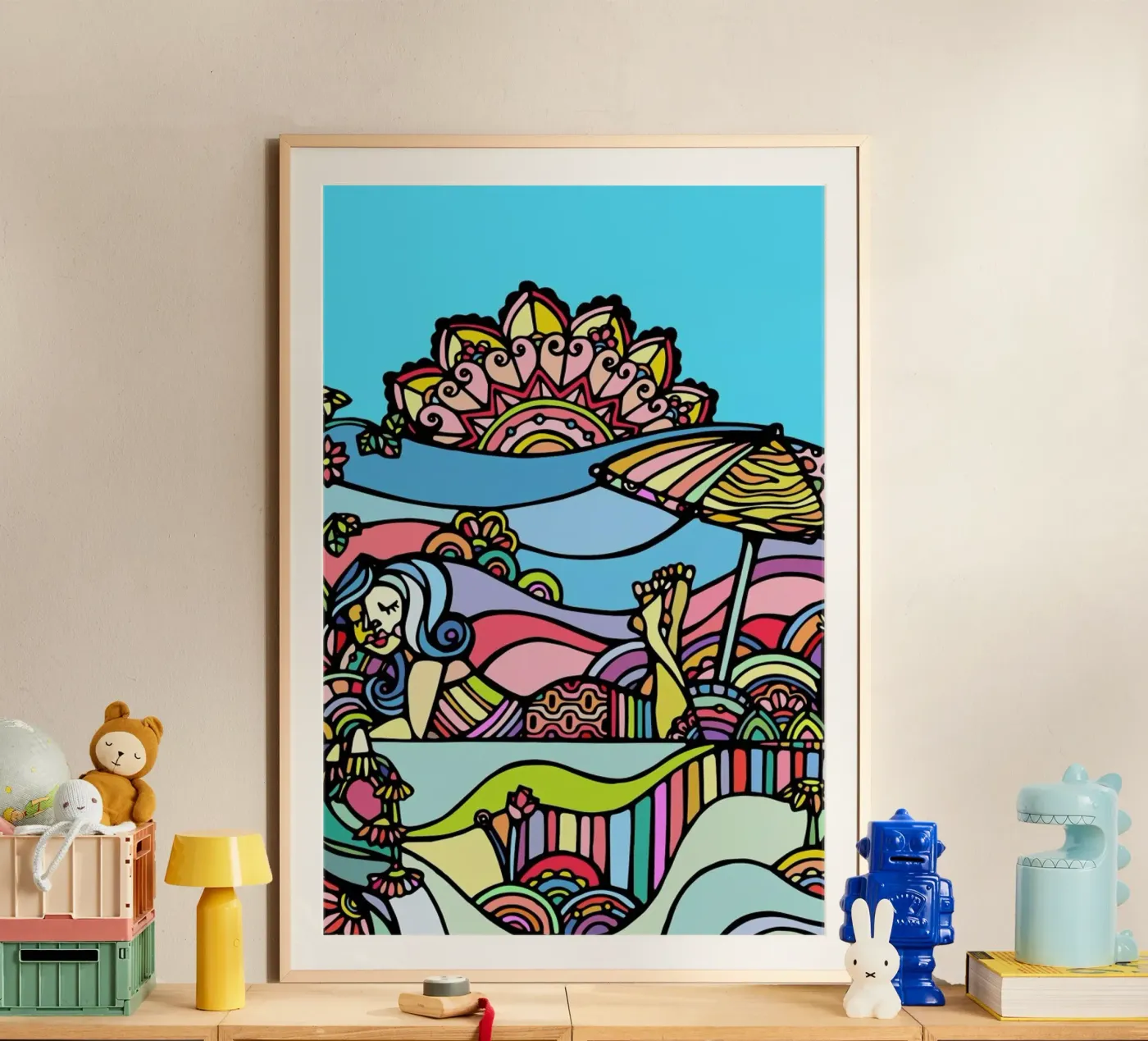 The Beach poster da Ninhol