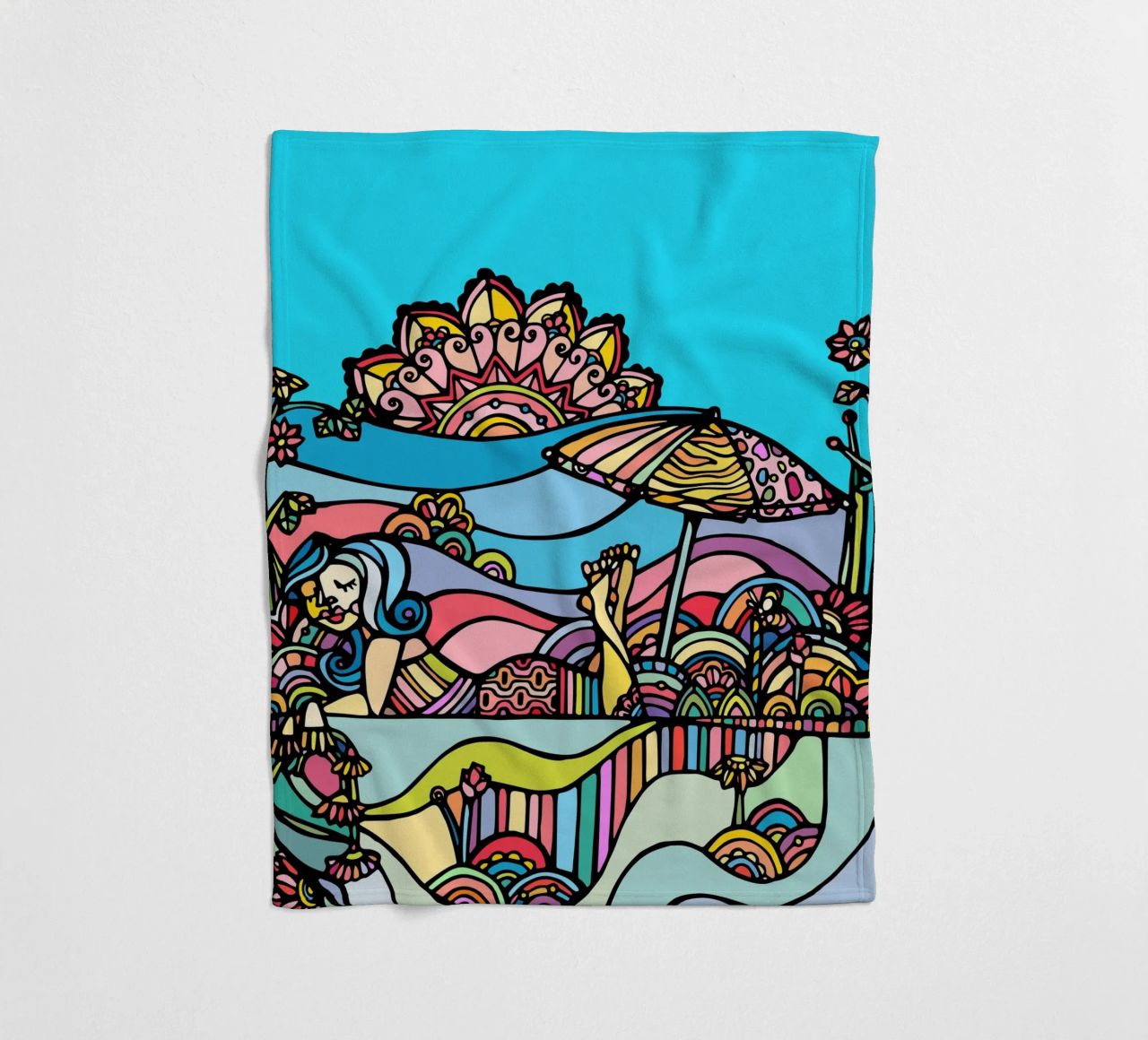 The Beach coperta in pile da Ninhol