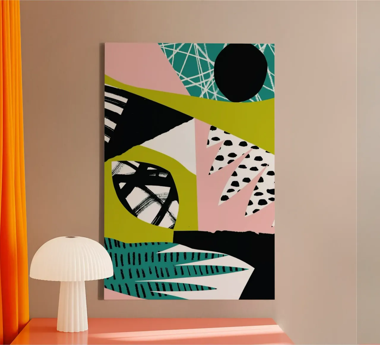 Serenity tela con Cornice a cassetta da Tom Abbiss Smith