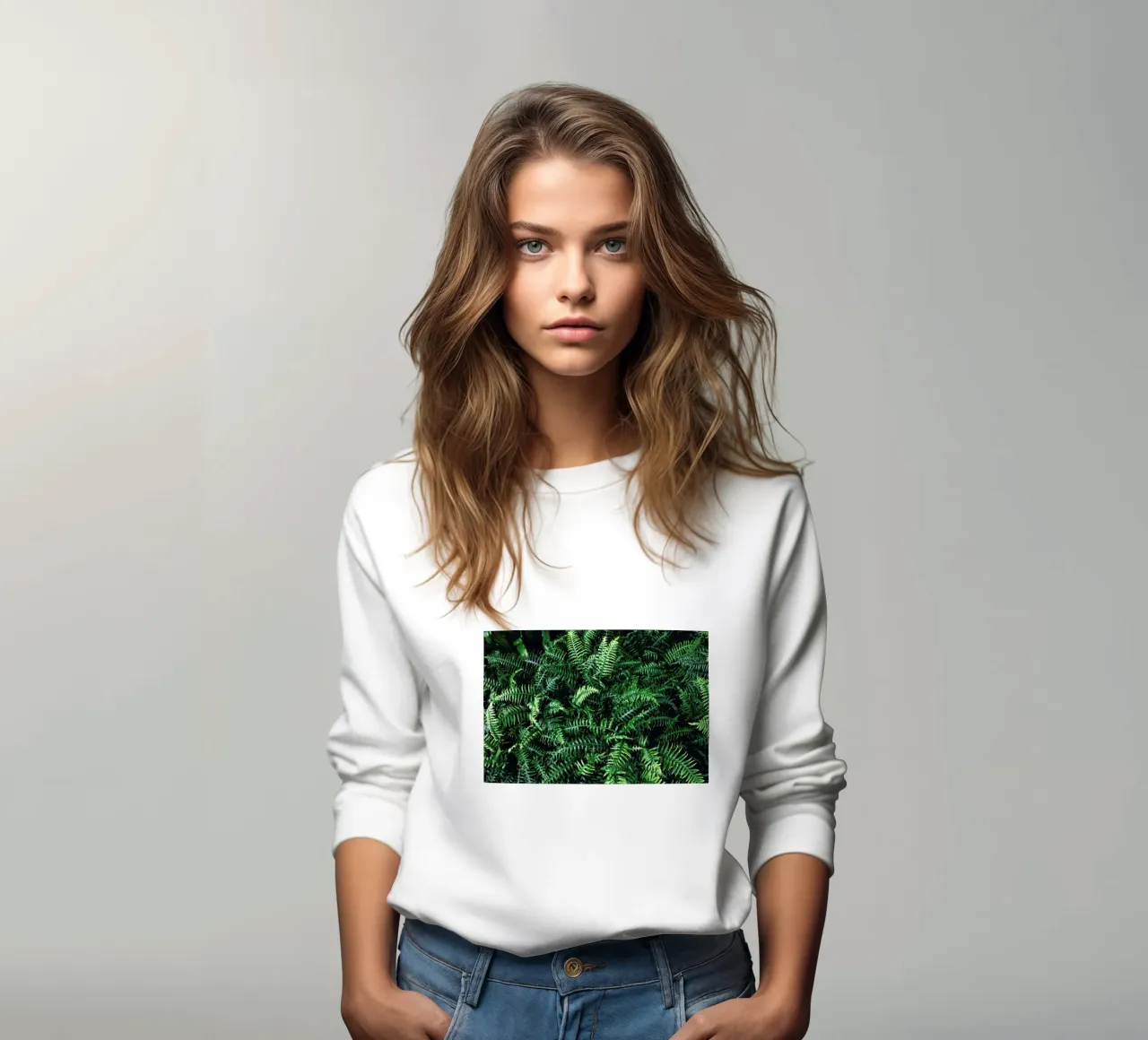 Leaves I Sweatshirt von Elena Veronese