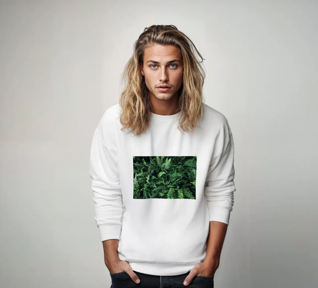 Leaves I felpa da Elena Veronese