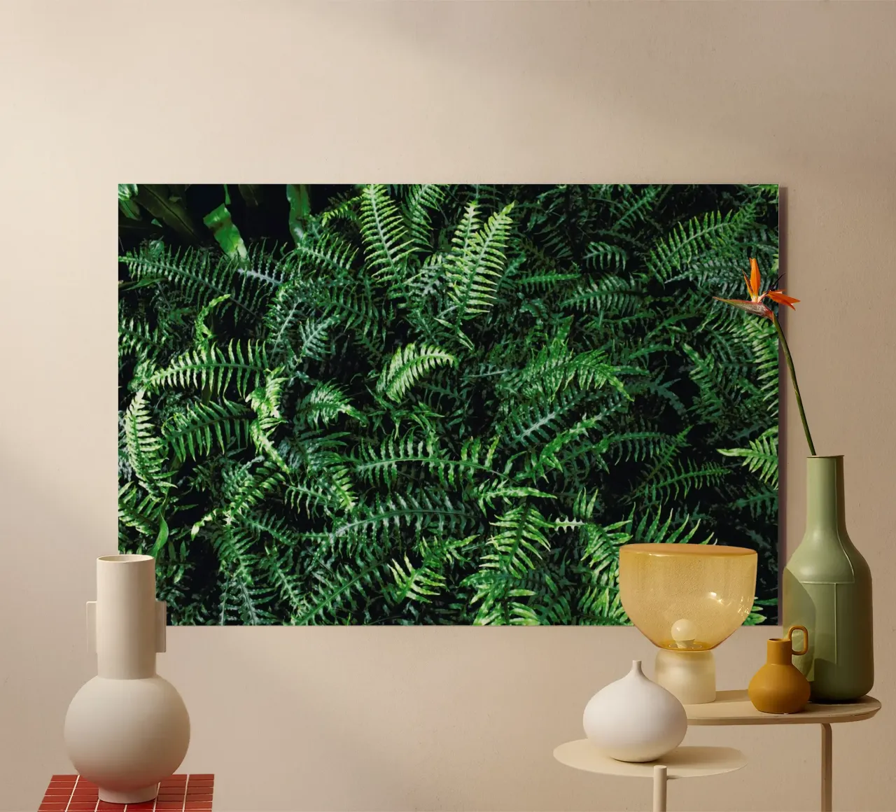 Leaves I alluminio dibond da Elena Veronese