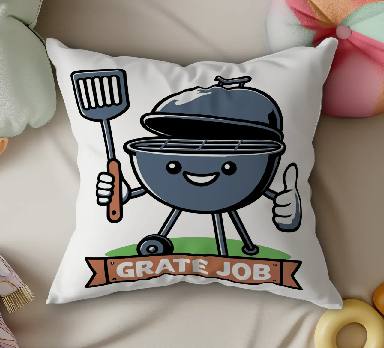 GRATE JOB cuscino da edsonramosart