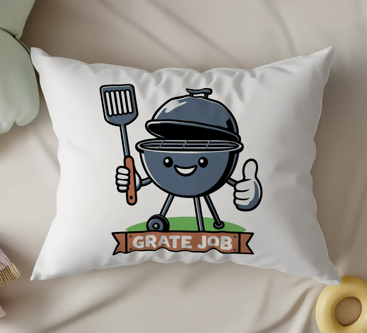 GRATE JOB cuscino da edsonramosart