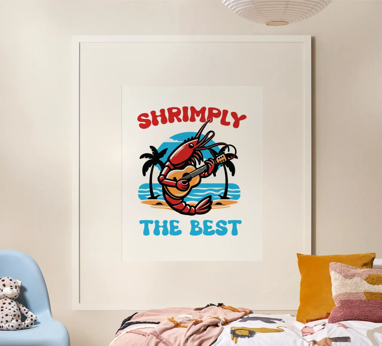 Shrimply the Best carta hahnemühle da edsonramosart