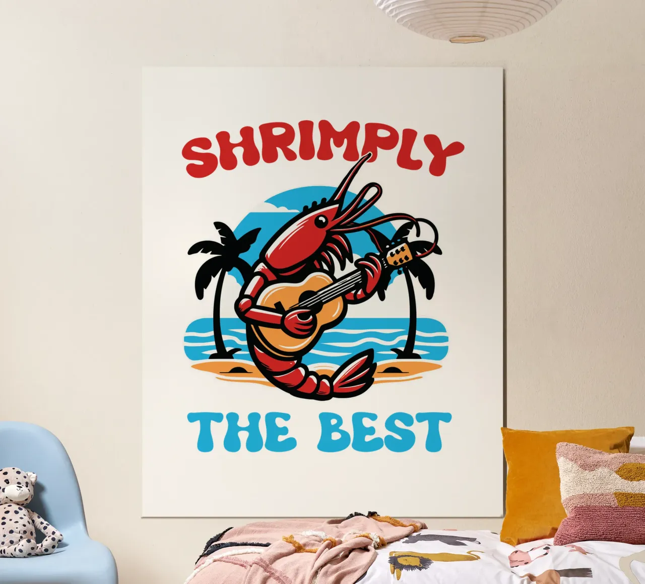 Shrimply the Best carta hahnemühle da edsonramosart